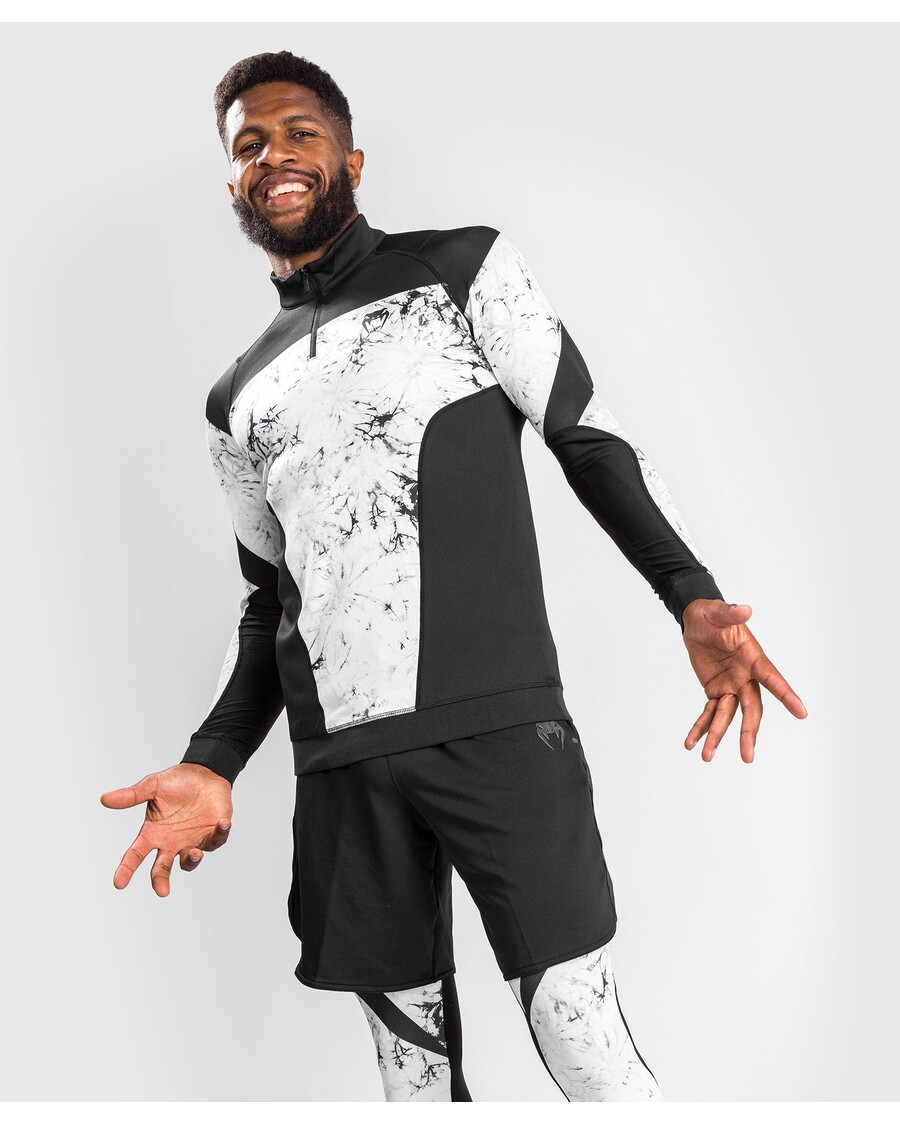 Venum G-fit Marmor Dry Tech Pikkade Varrukatega Lukuga Krae - Marmor