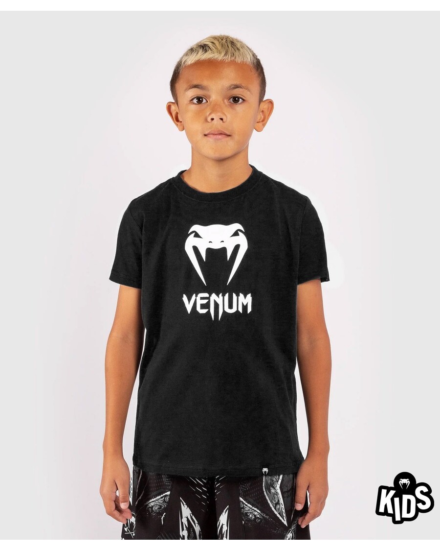 Kaos Klasik Venum - Anak - Hitam