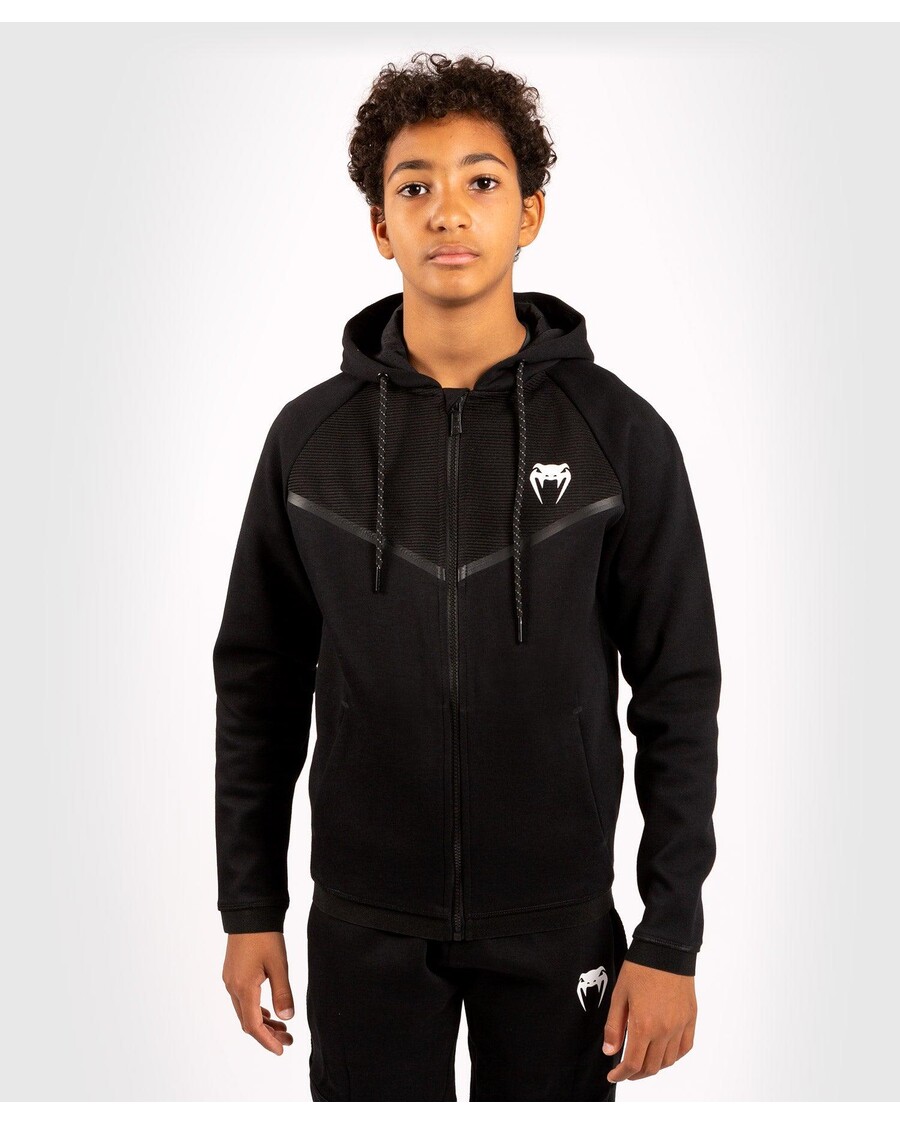 Venum Laser Evo 2.0 Otroški Pulover S Kapuco - črn