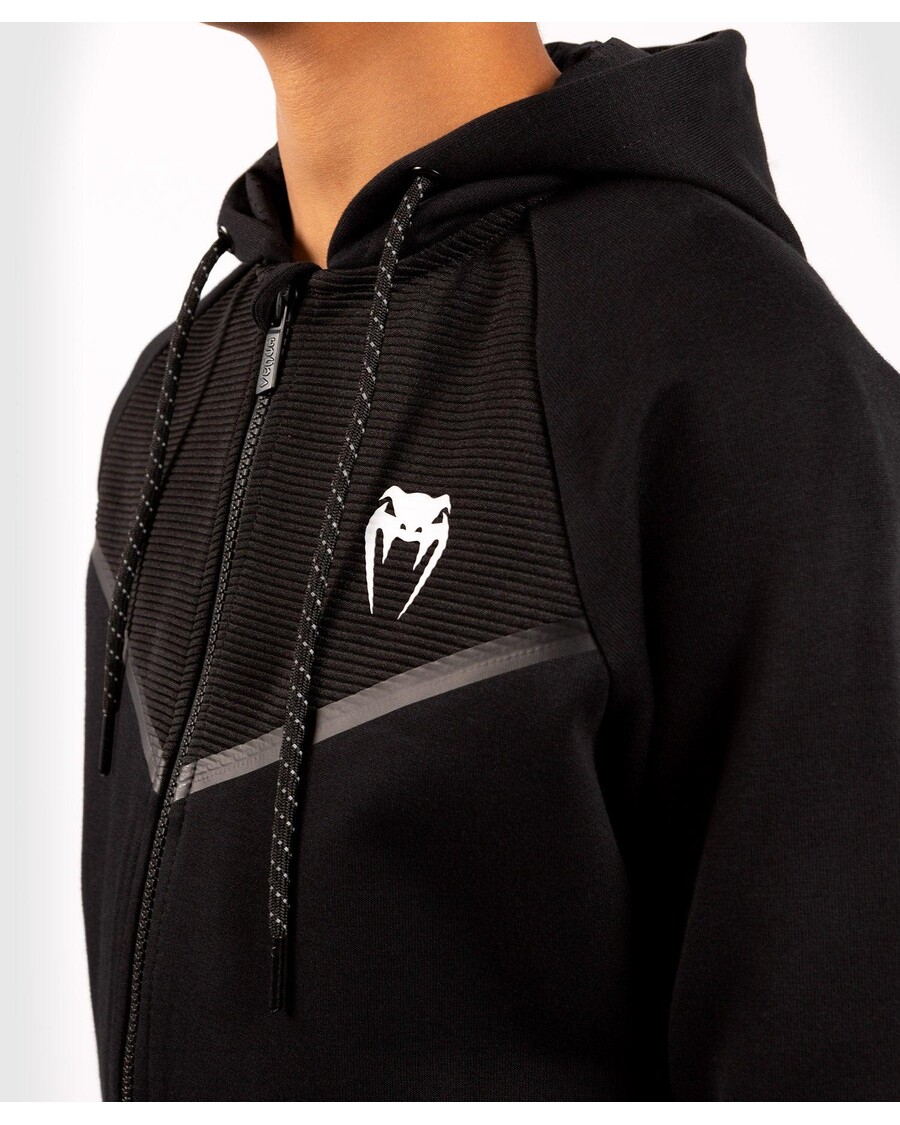 Venum Laser Evo 2.0 Otroški Pulover S Kapuco - črn