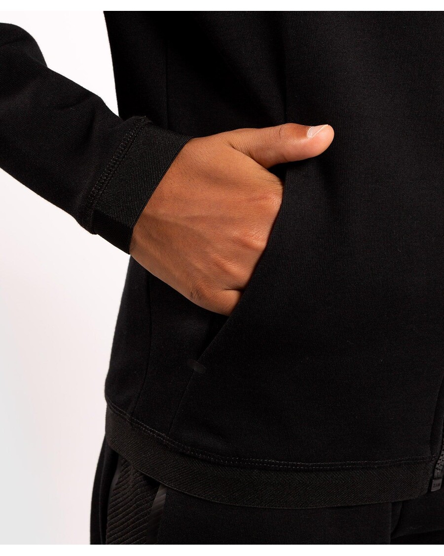 Venum Laser Evo 2.0 Otroški Pulover S Kapuco - črn