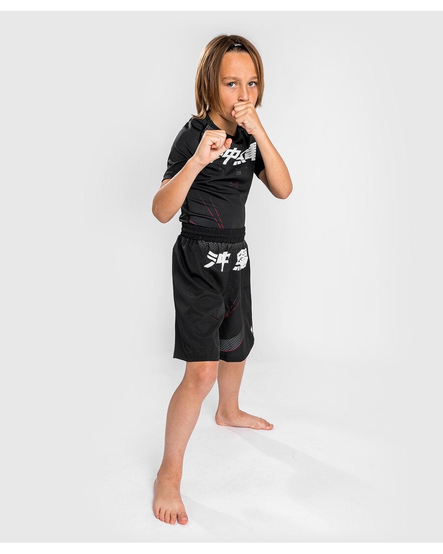 Pantaloncini Da Allenamento Venum Okinawa 3.0 - Per Bambini - Neri/rossi