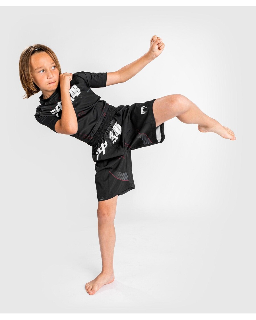Celana Pendek Latihan Venum Okinawa 3.0 - Untuk Anak - Hitam/merah
