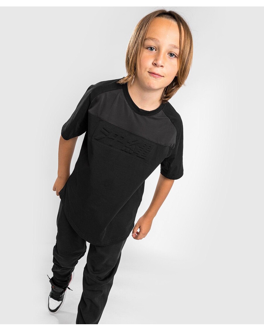 Majica Venum Okinawa 3.0 - Za Otroke - črna/rdeča