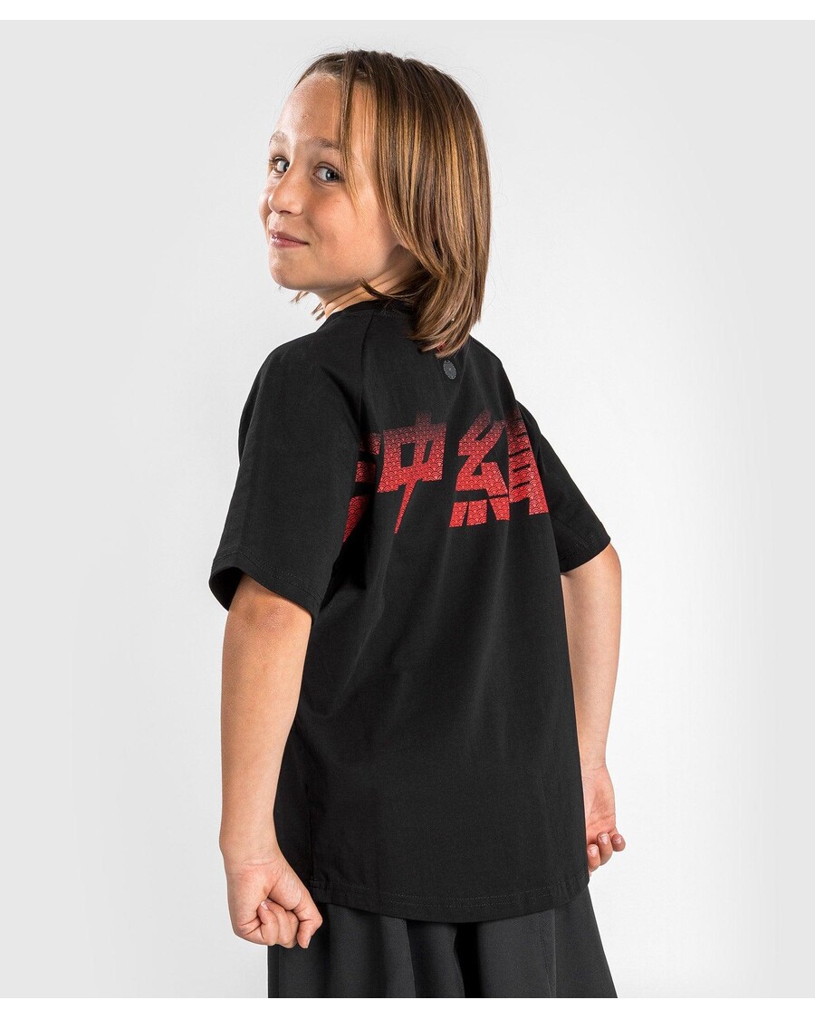 Majica Venum Okinawa 3.0 - Za Otroke - črna/rdeča