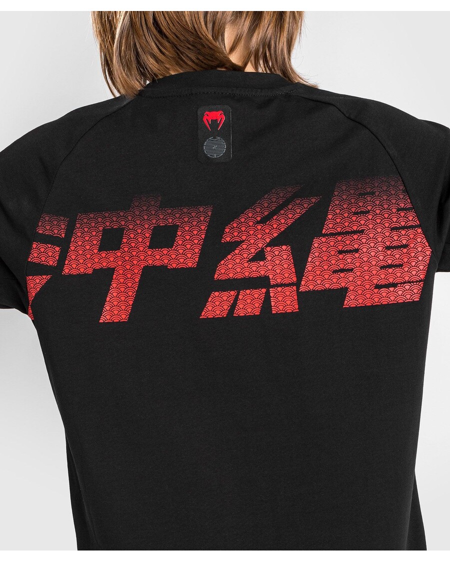 Majica Venum Okinawa 3.0 - Za Otroke - črna/rdeča