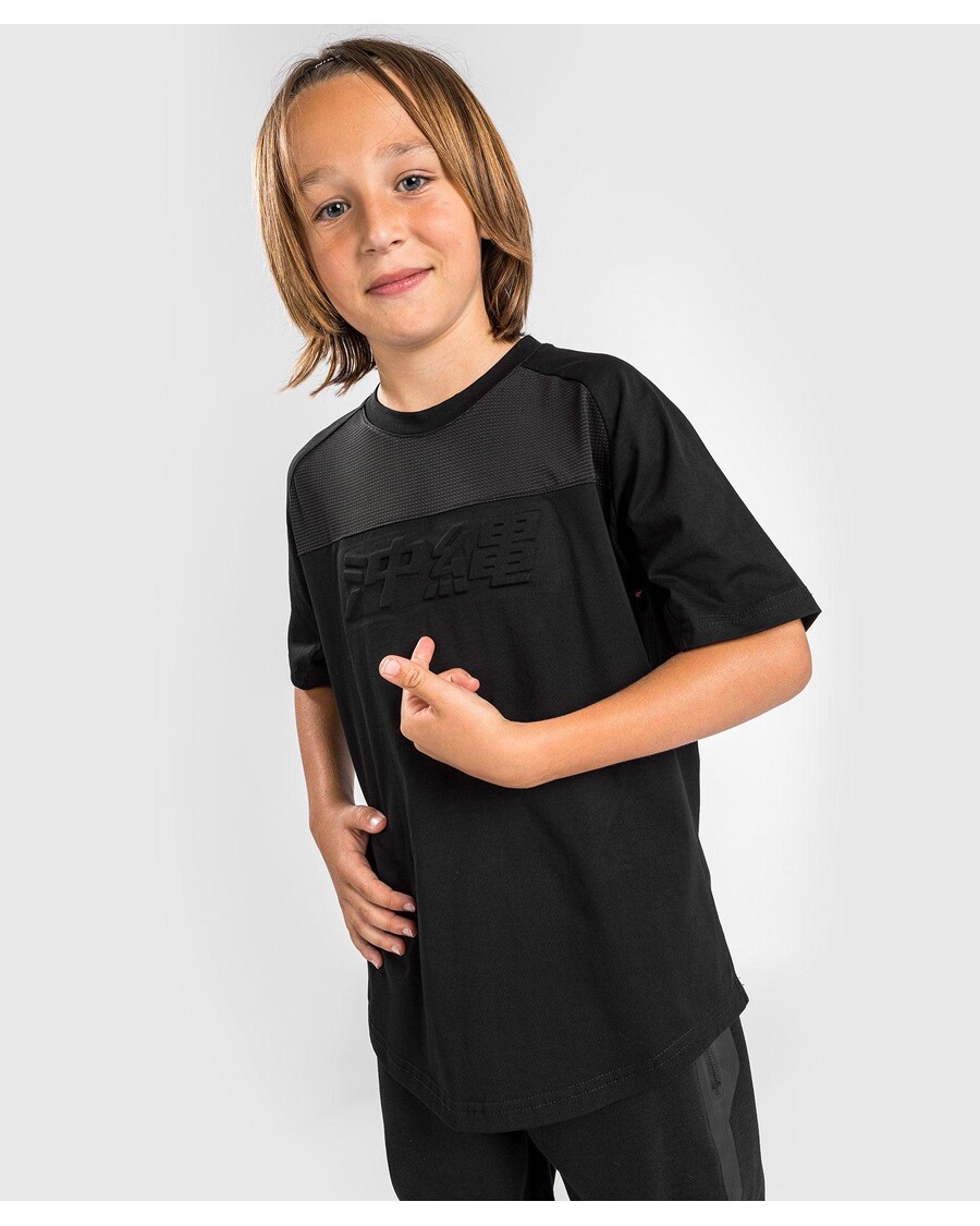 Kaos Venum Okinawa 3.0 - Untuk Anak - Hitam/merah