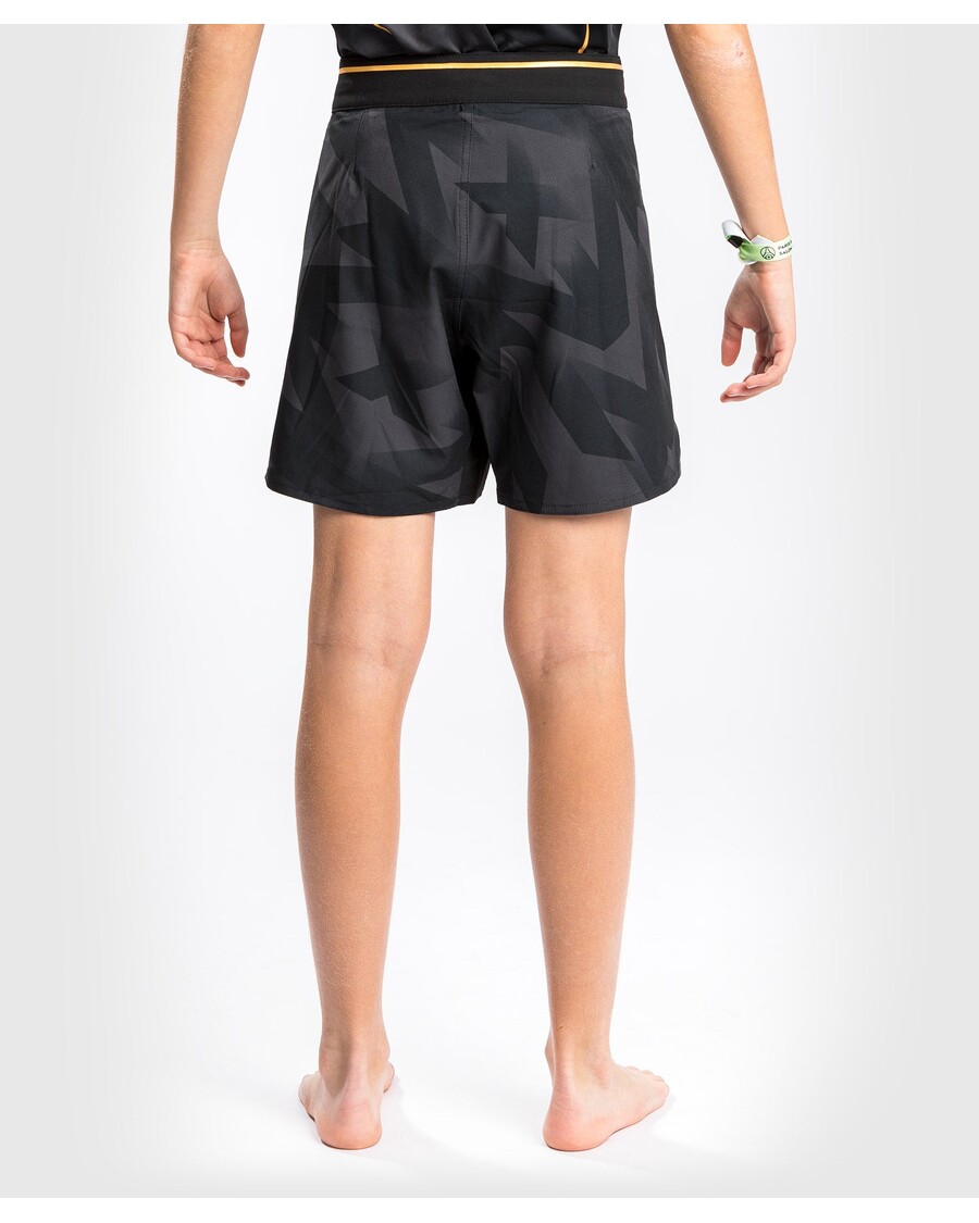 Celana Pendek Pertarungan Pisau Cukur Venum - Untuk Anak-anak - Hitam/emas