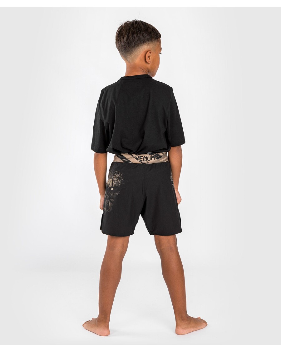 Venum Gorilla Jungle Fightshort Voor Kinderen - Zwart/zand