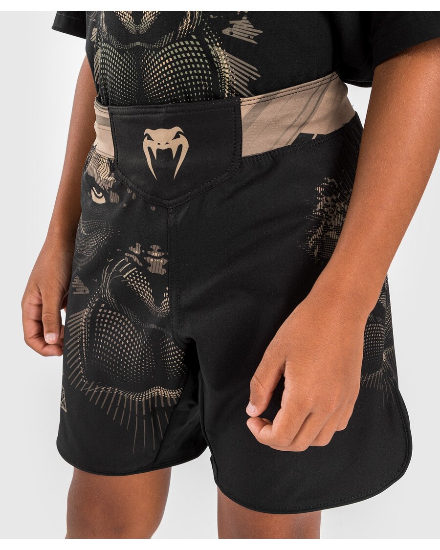 Venum Gorilla Jungle Fightshort Voor Kinderen - Zwart/zand