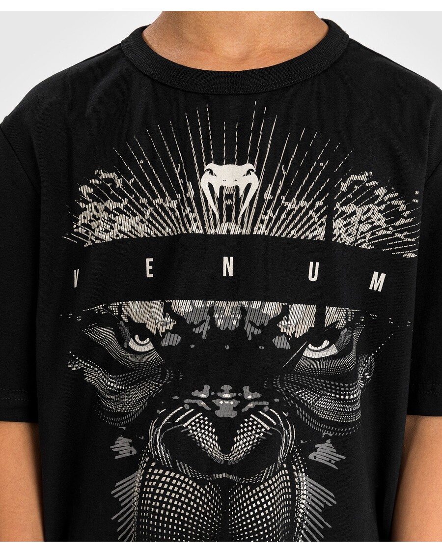 子供用 Venum ゴリラ ジャングル T シャツ - ブラック/ホワイト