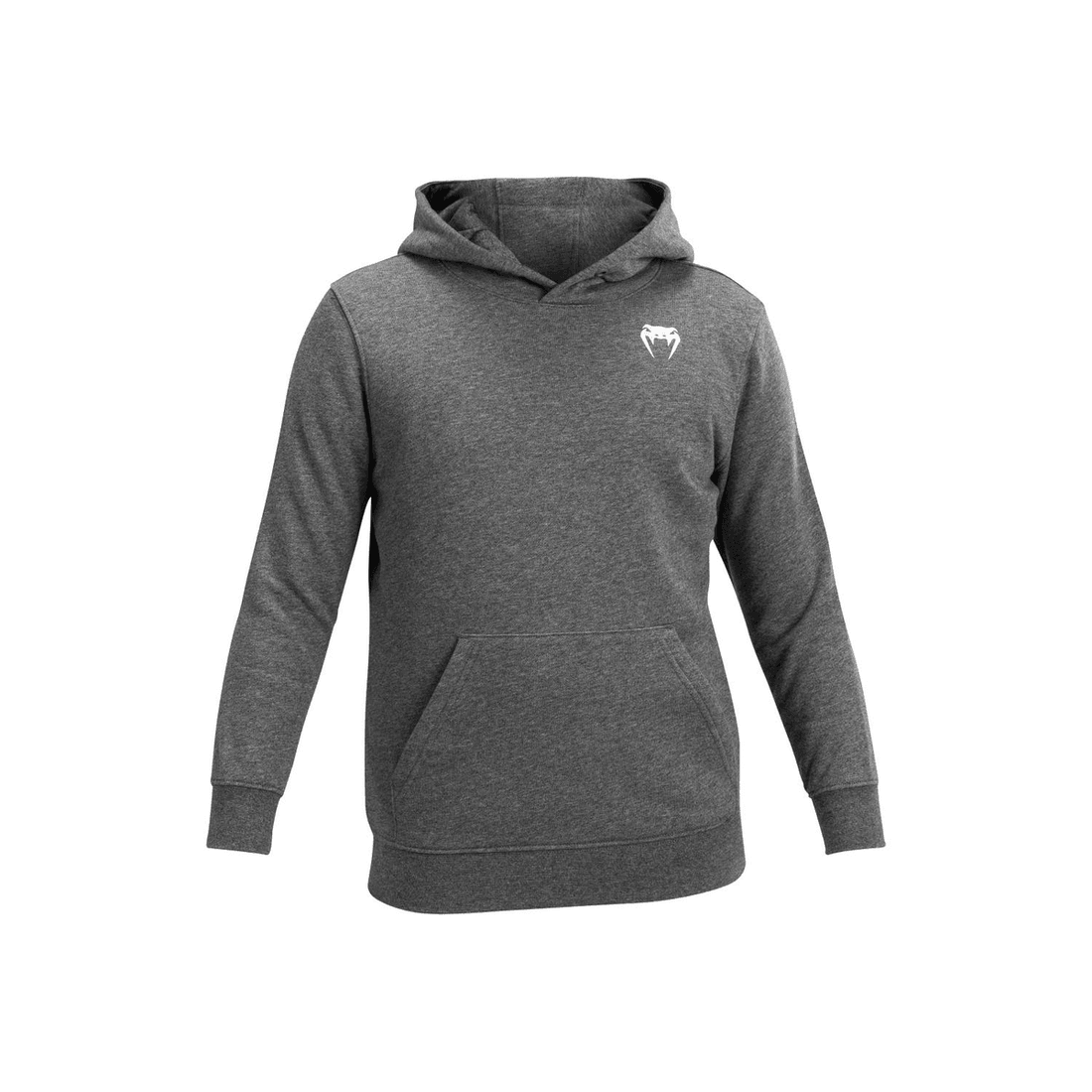 Venum Lineup Youth Hoodie - Gris Jaspeado/blanco
