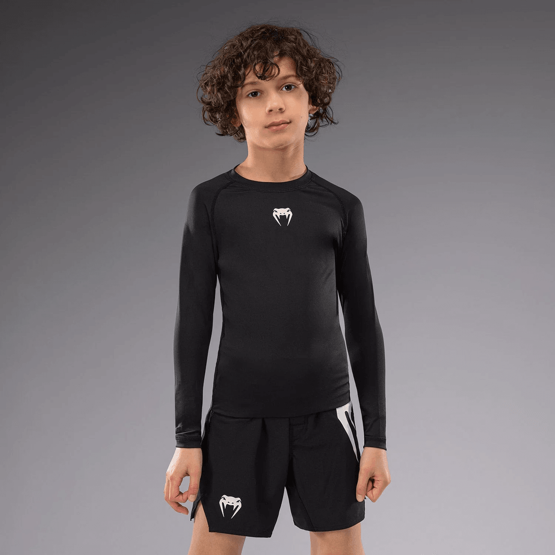 راش‌گاردهای آستین بلند بچه‌گانه وِنوم کاندید - مشکی