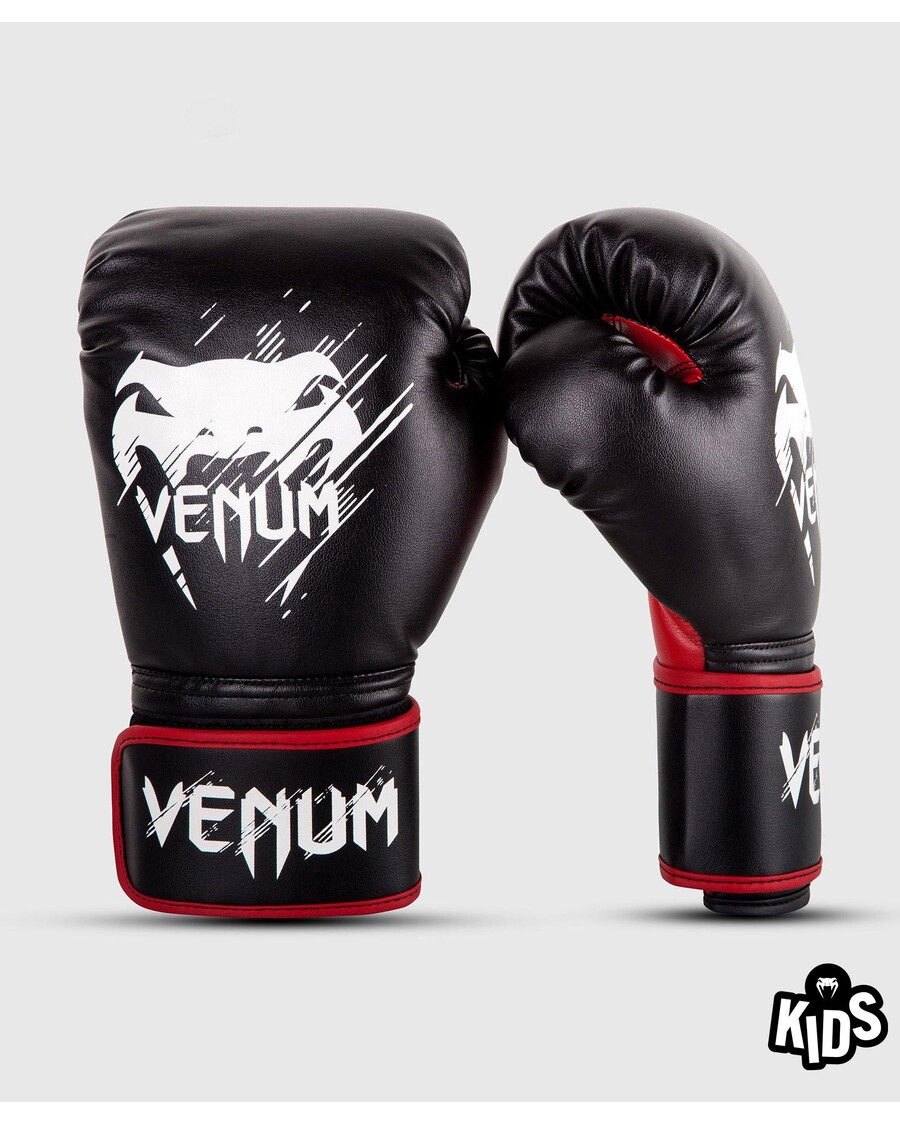Venum Contender Detské Boxerské Rukavice - čierno/červené