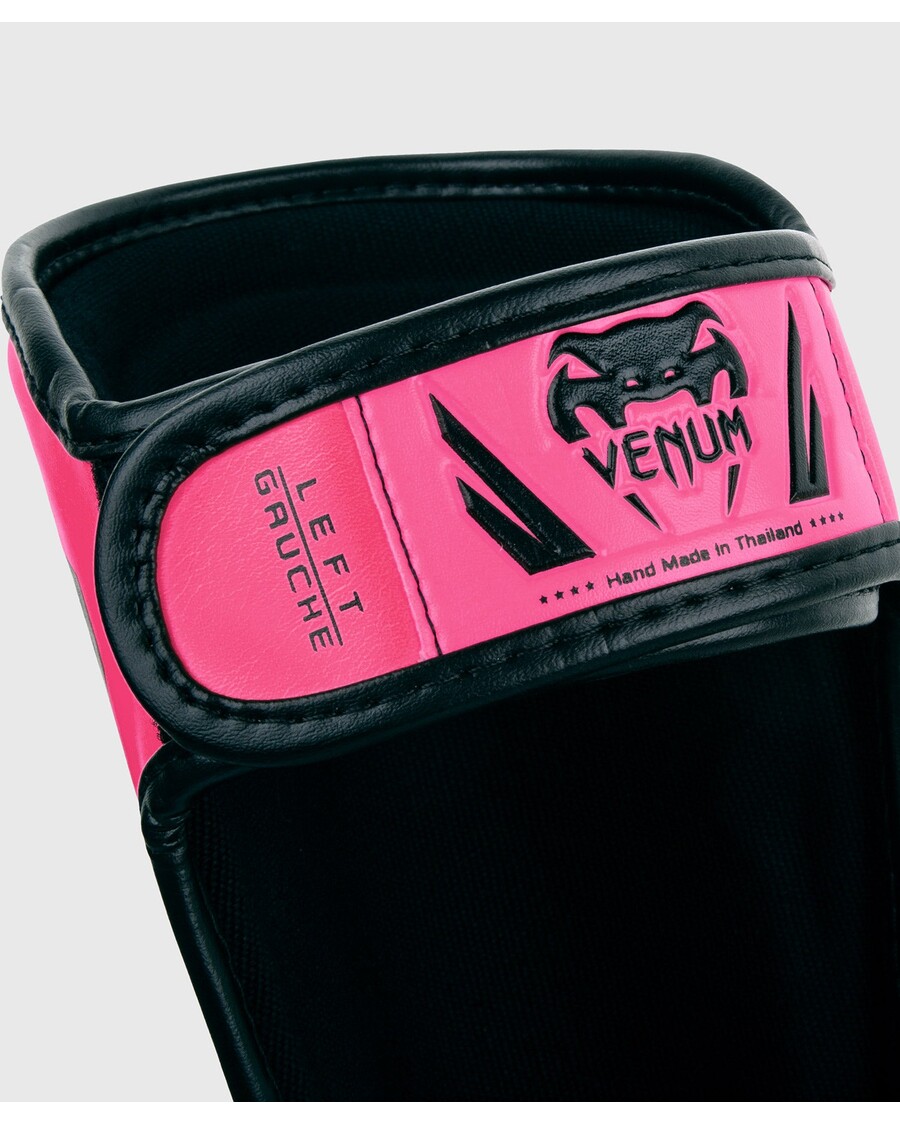 Venum Elite ščitniki Za Goleni Kids - Ekskluzivni - Neo Pink