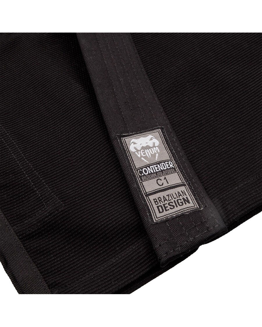 Venum Contender Kids Bjj Gi (nemokamas Baltas Diržas) - Juodas