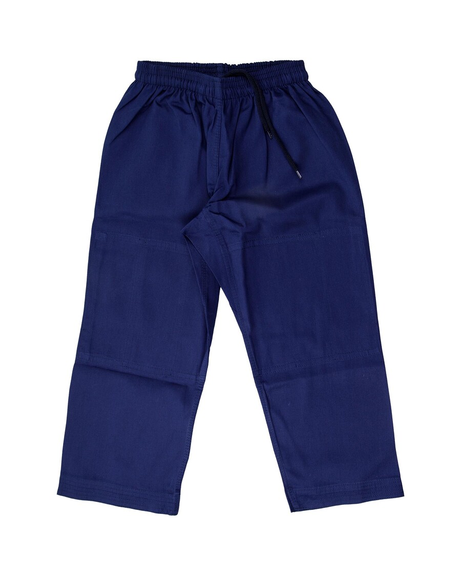 Venum Conender キッズ ブラジリアン柔術着 (無料の白いベルトが付属) - ネイビーブルー