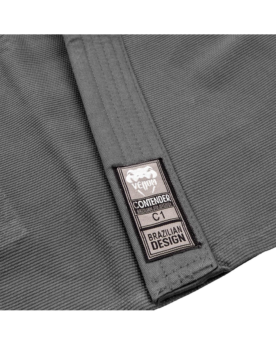 Venum Contender Kids Bjj Gi (cintura Bianca Gratuita Inclusa) - Grigio