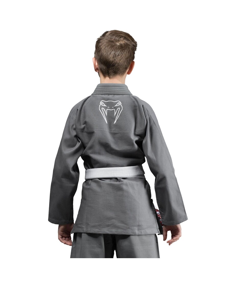 Venum Contender Kids Bjj Gi (cintura Bianca Gratuita Inclusa) - Grigio