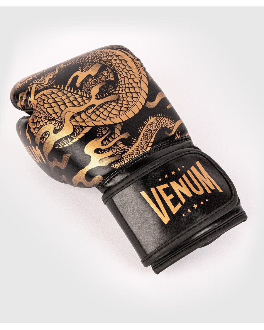 Venum Dragon's Flight Boxningshandskar - För Barn - Svart/brons