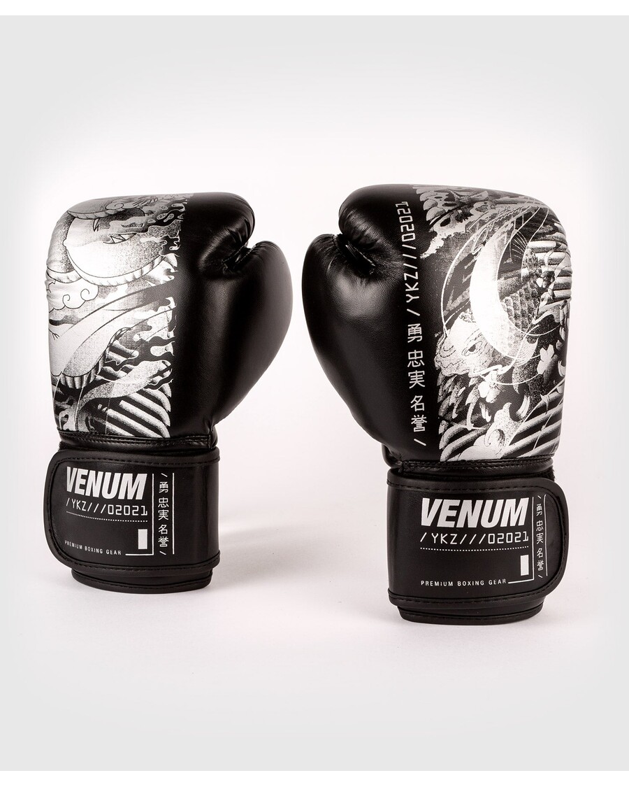 Guantoni Da Boxe Venum YKZ21 - Per Bambini - Nero/bianco