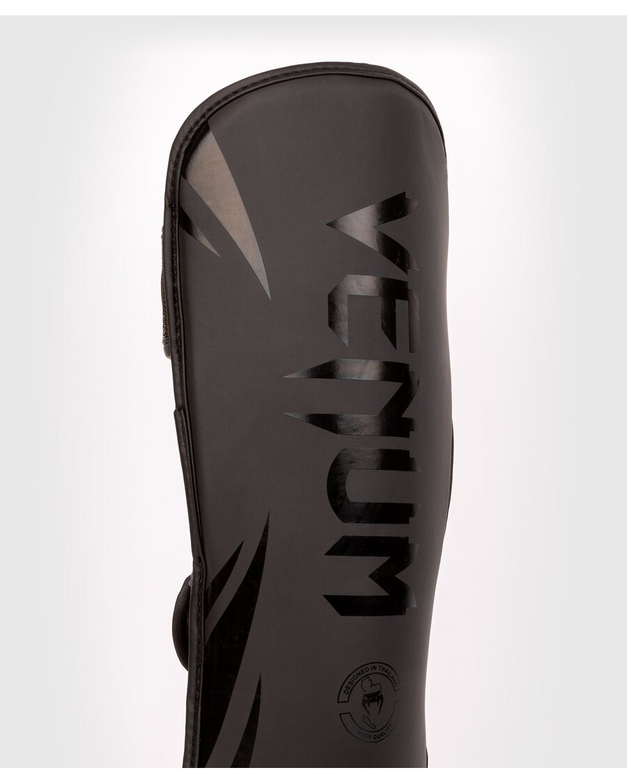 Venum Challenger Kids Shin Guards - Black/Black