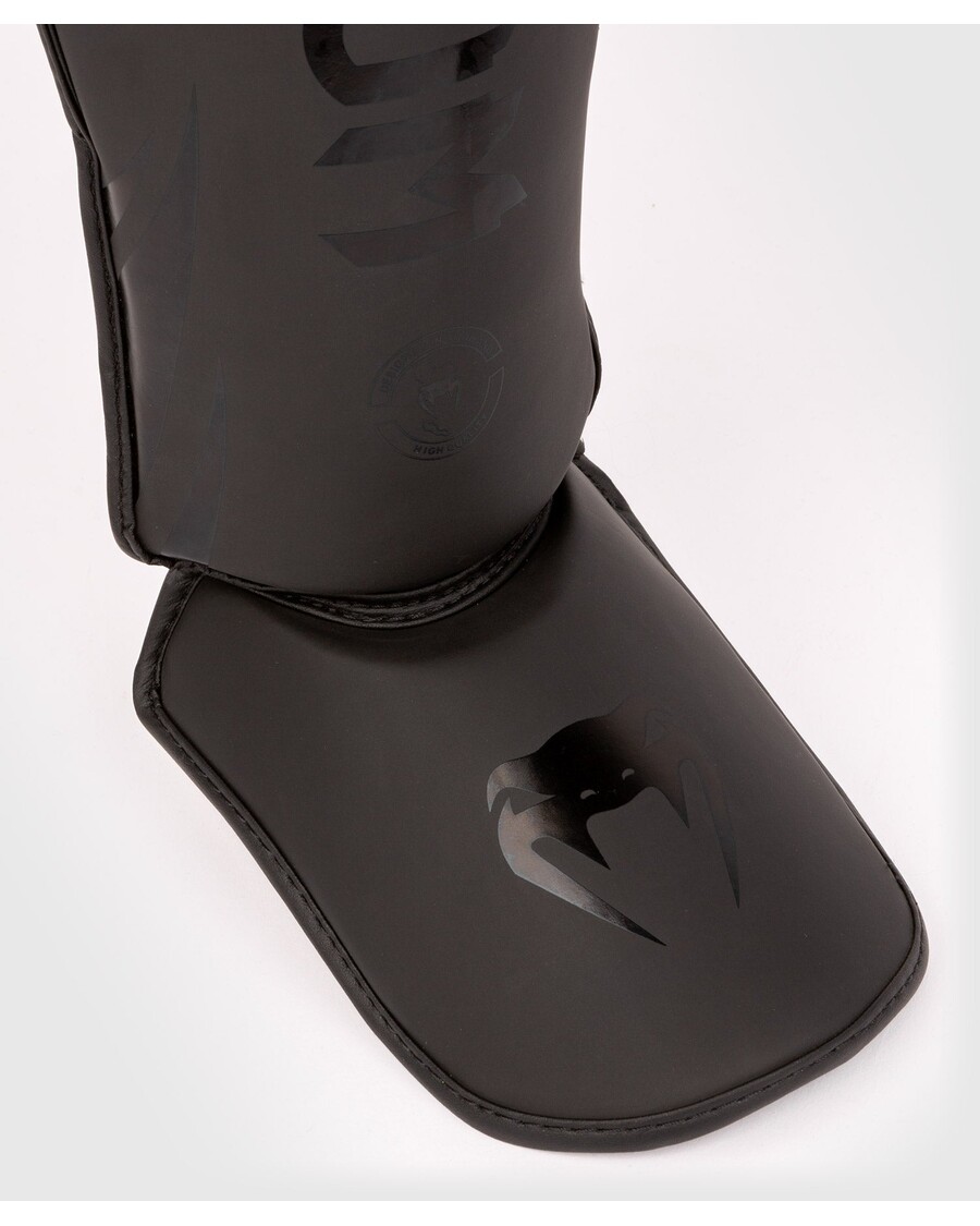 Venum Challenger Kids Shin Guards - Black/Black