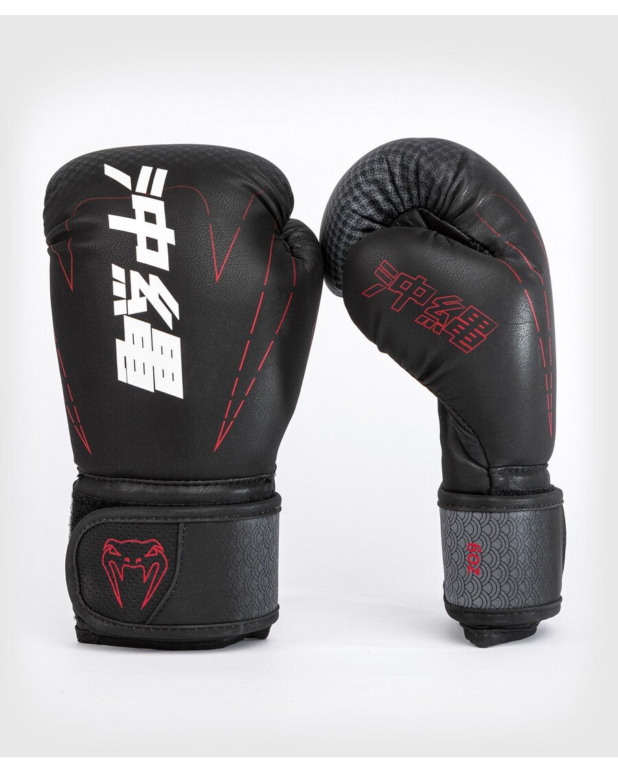 Venum Okinawa 3.0 ボクシング グローブ - 子供用 - ブラック/レッド