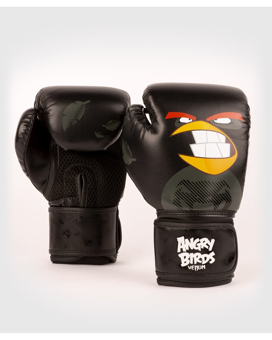 боксови ръкавици Venum Angry Birds - детски - черни