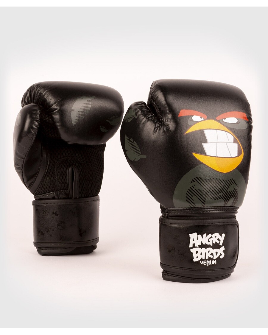 боксови ръкавици Venum Angry Birds - детски - черни