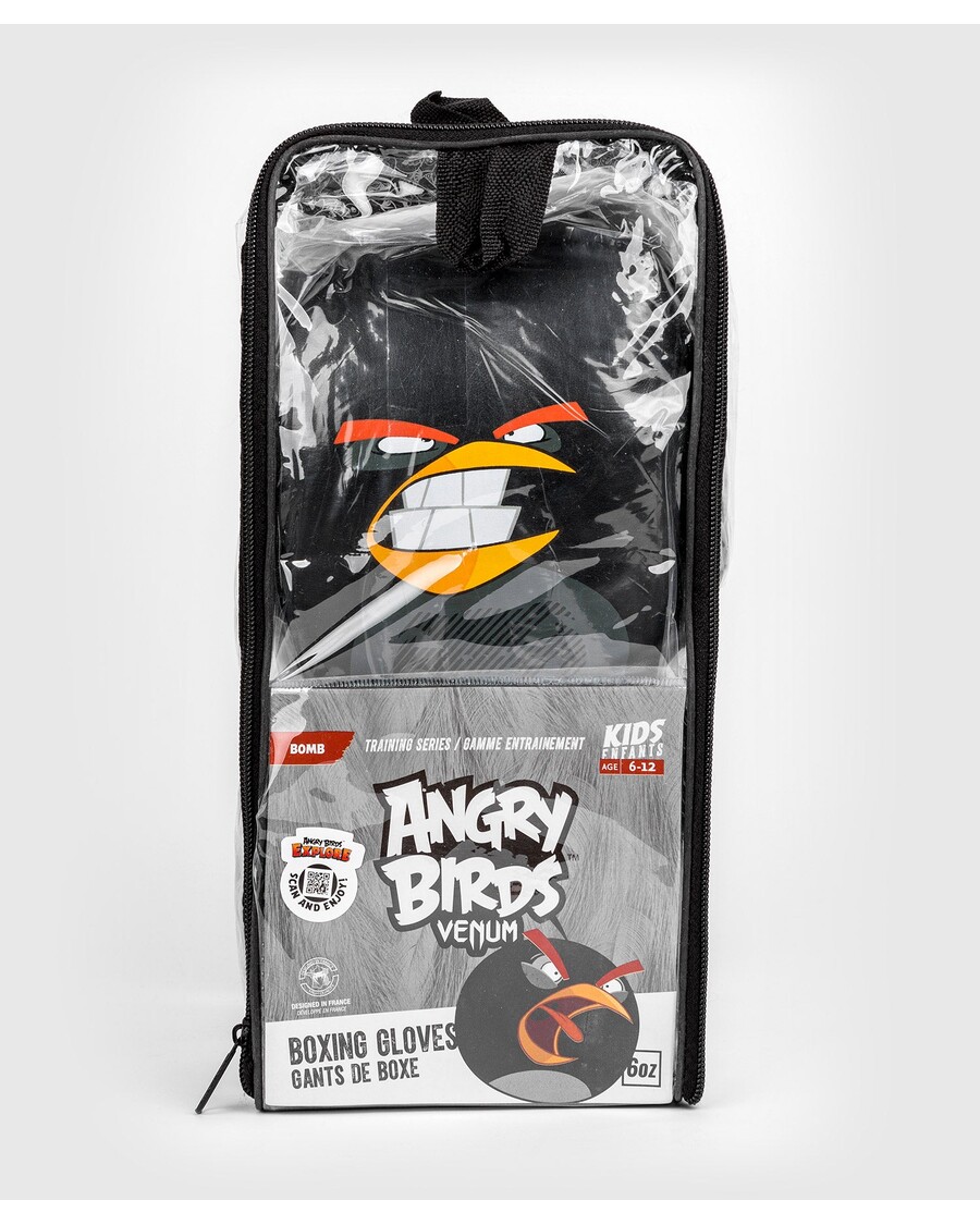 боксови ръкавици Venum Angry Birds - детски - черни