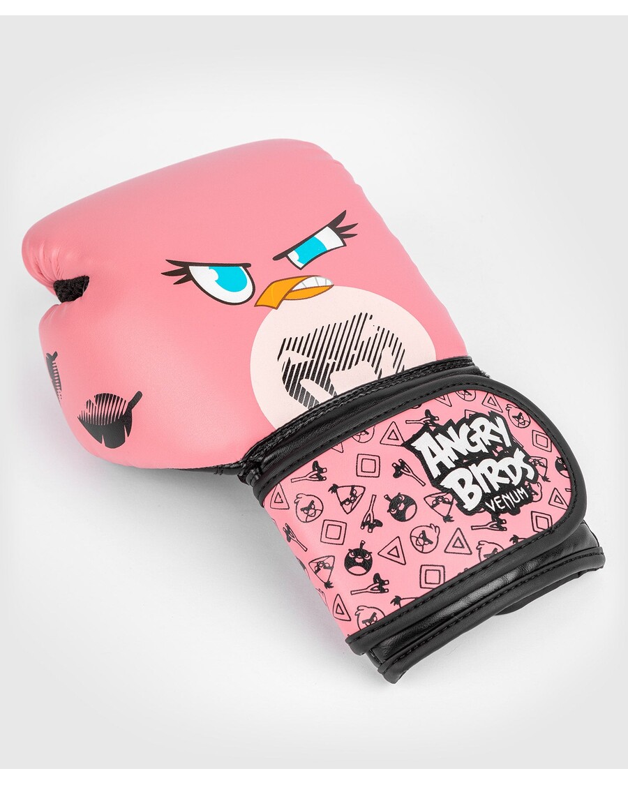 قفازات الملاكمة للطيور الغاضبة من فينوم - للأطفال - وردي