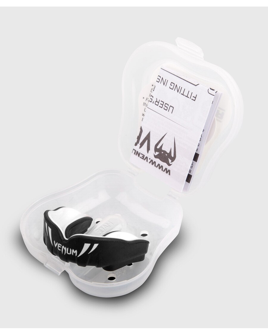 Venum チャレンジャー キッズ マウスガード - ブラック/ホワイト