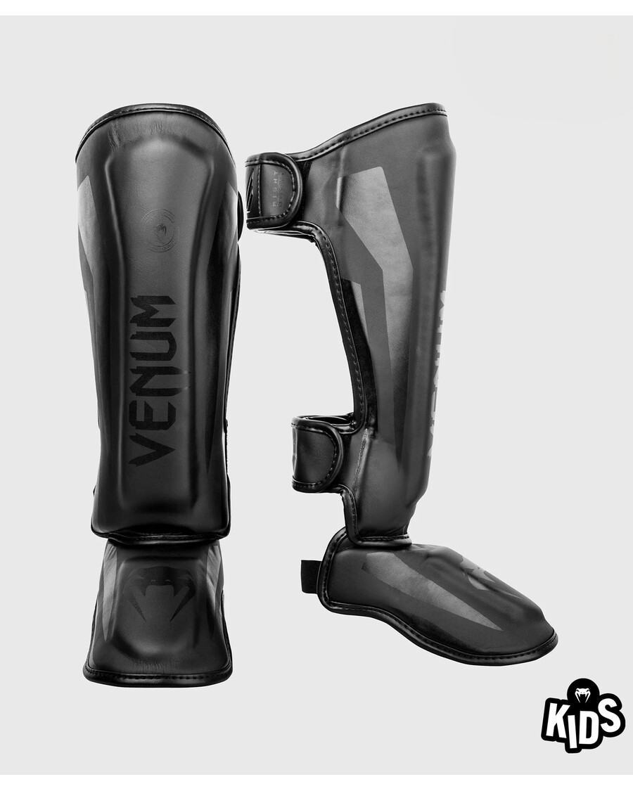 Venum Elite Protège-tibias Enfants - Exclusif - Noir/noir