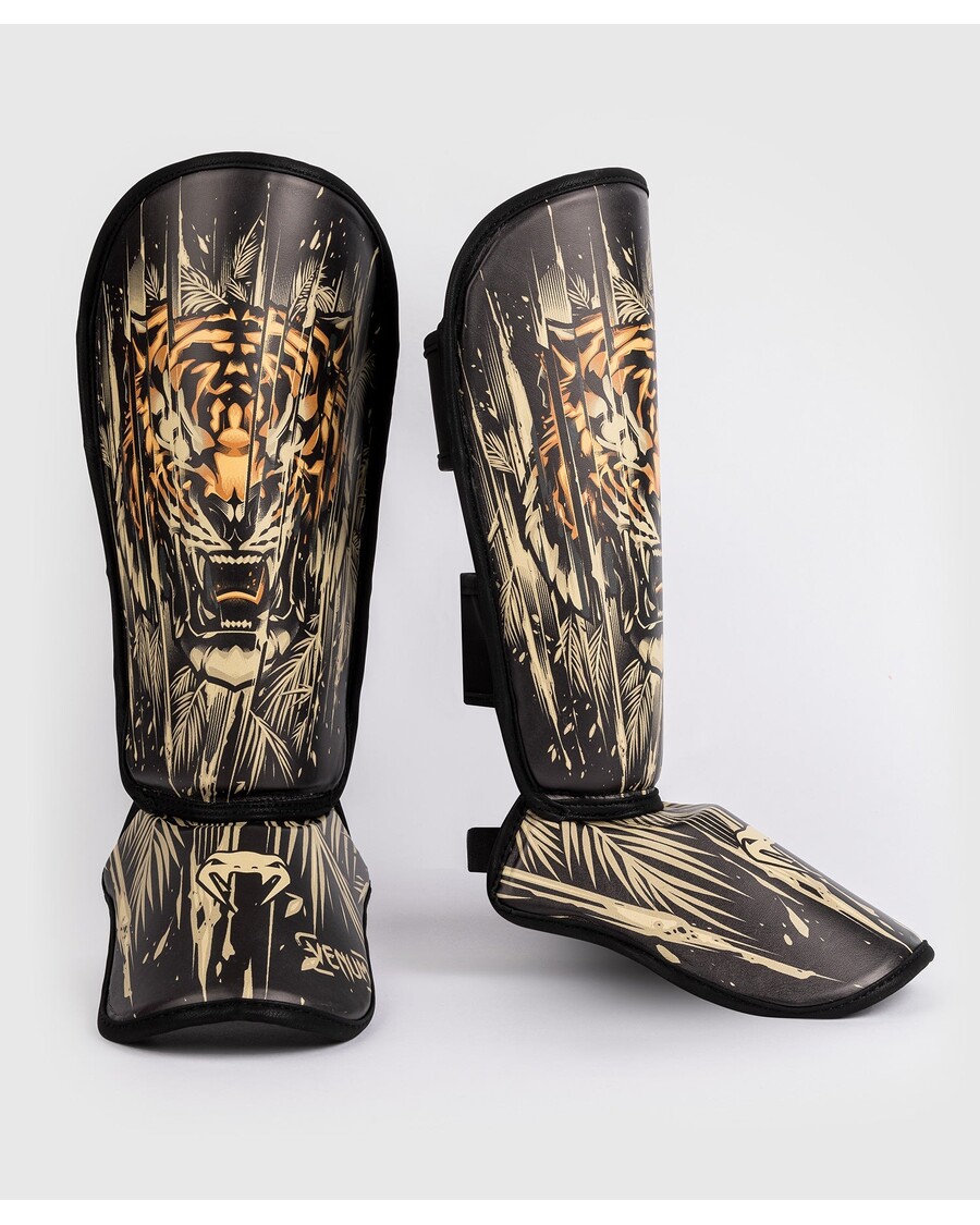 محافظ ساق پا بچه ببر ونوم - مشکی/نارنجی نئون