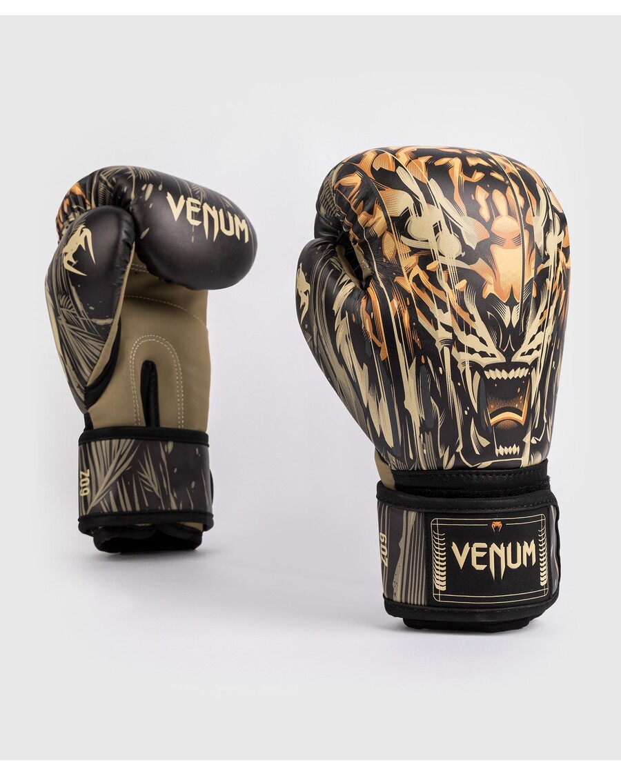 Venum Tiger Kids Boksehansker - Svart/neon Oransje