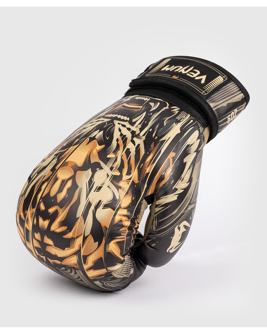 Venum Tiger Kids Boksehansker - Svart/neon Oransje