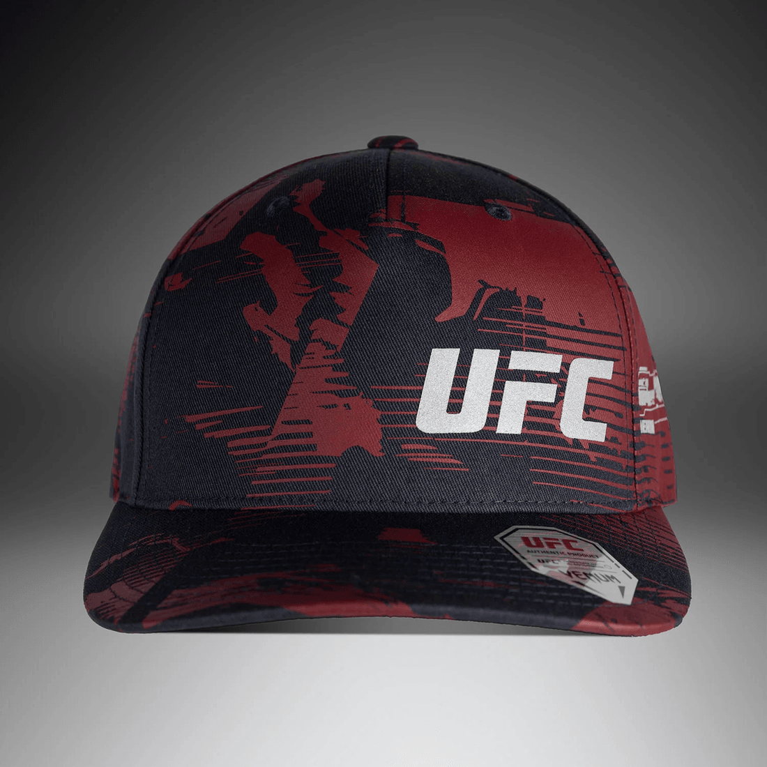UFC Zenith by Venum Burgundy Authentic Fight Week Trucker Hat