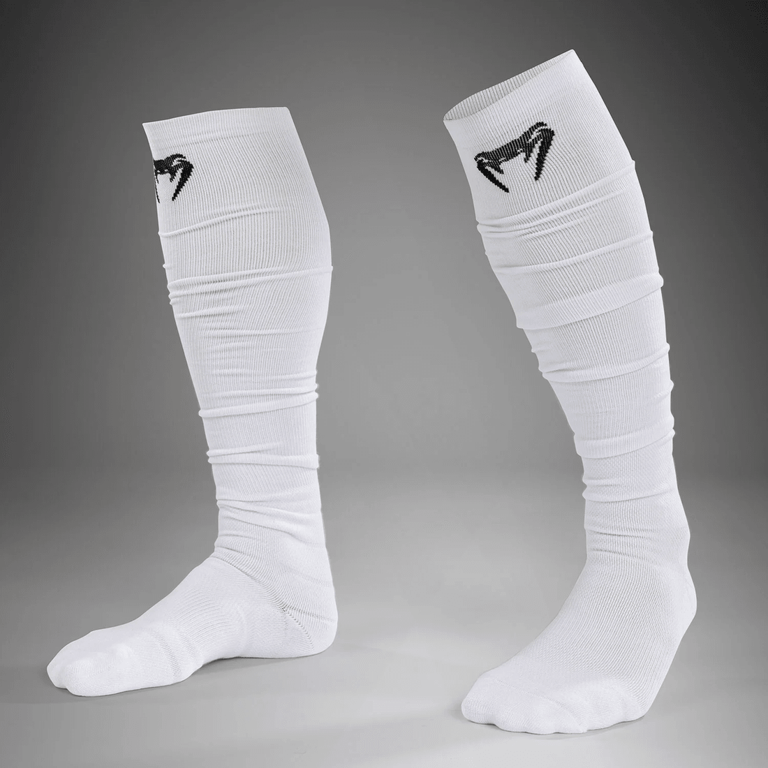 Venum Elite Performance Long Socks - White/Black