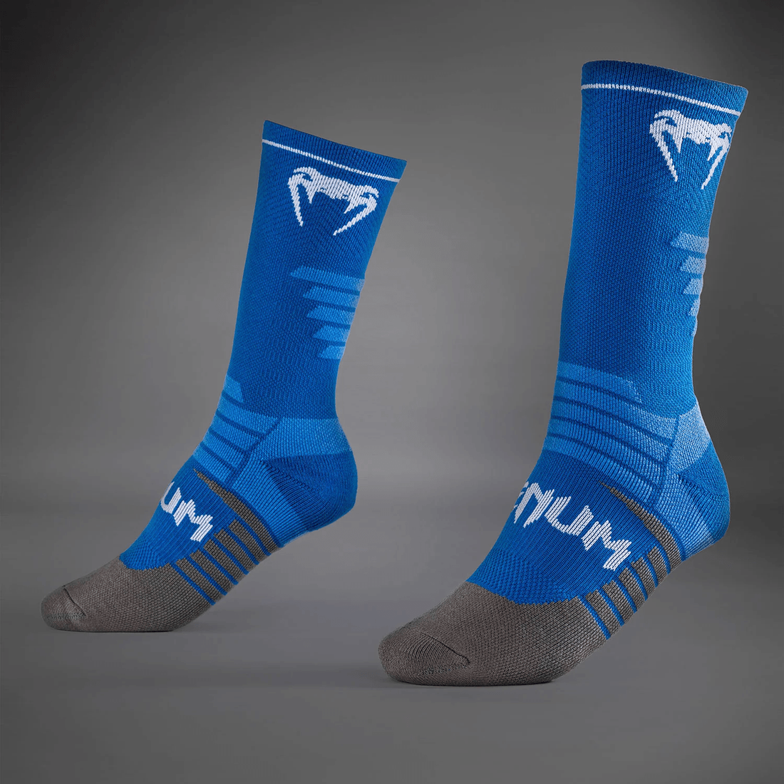 Venum Elite Performance Crew Socks - Royal Blue/White