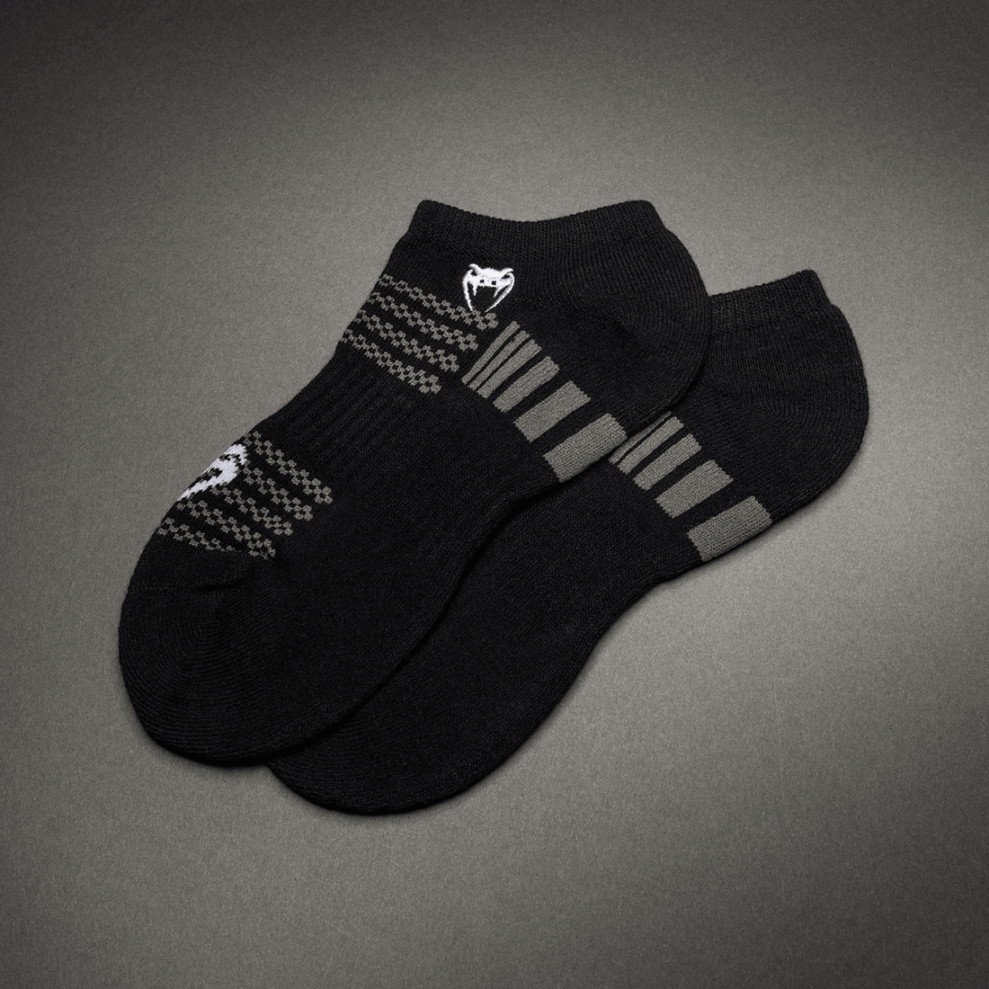 Venum Vector No-Show Socks - Black/Grey