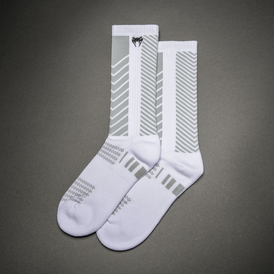 Venum Vector Over-the-Calf Socks - White/Grey
