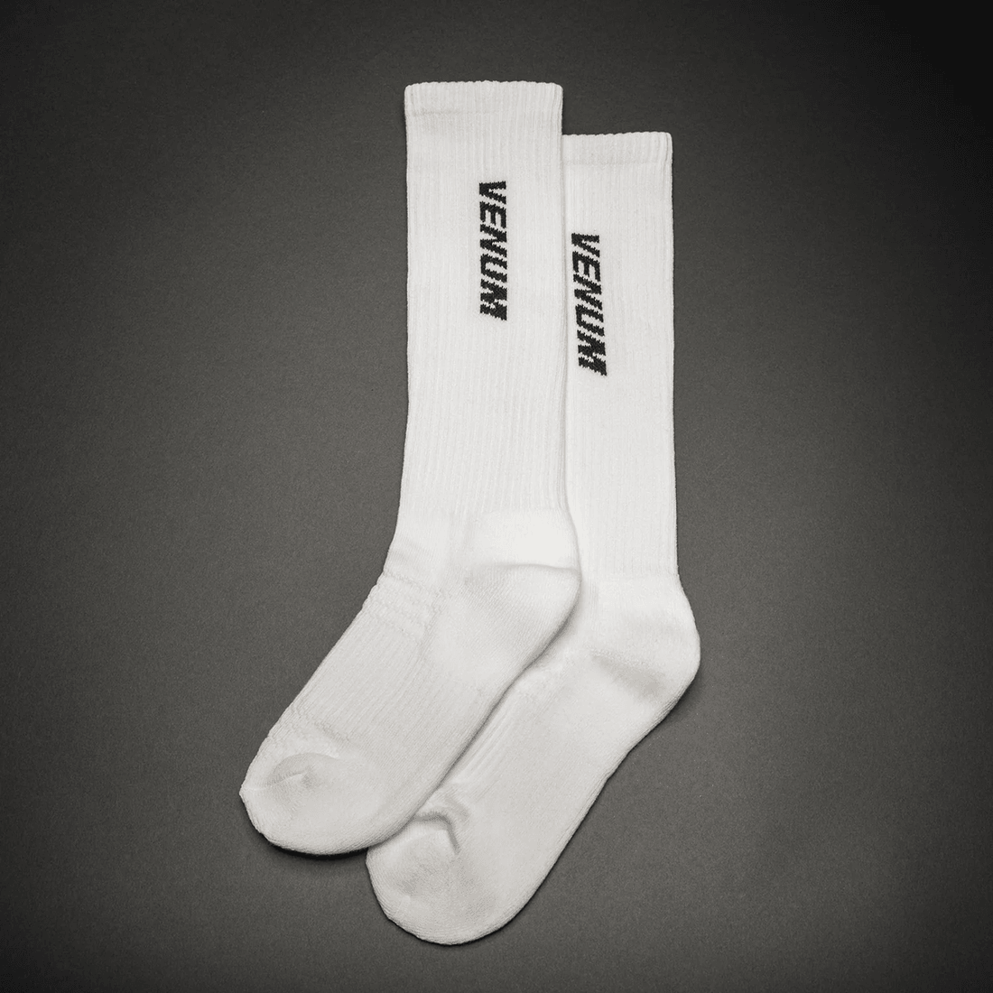 Venum Essential Over-the-Calf Socks - White/Black