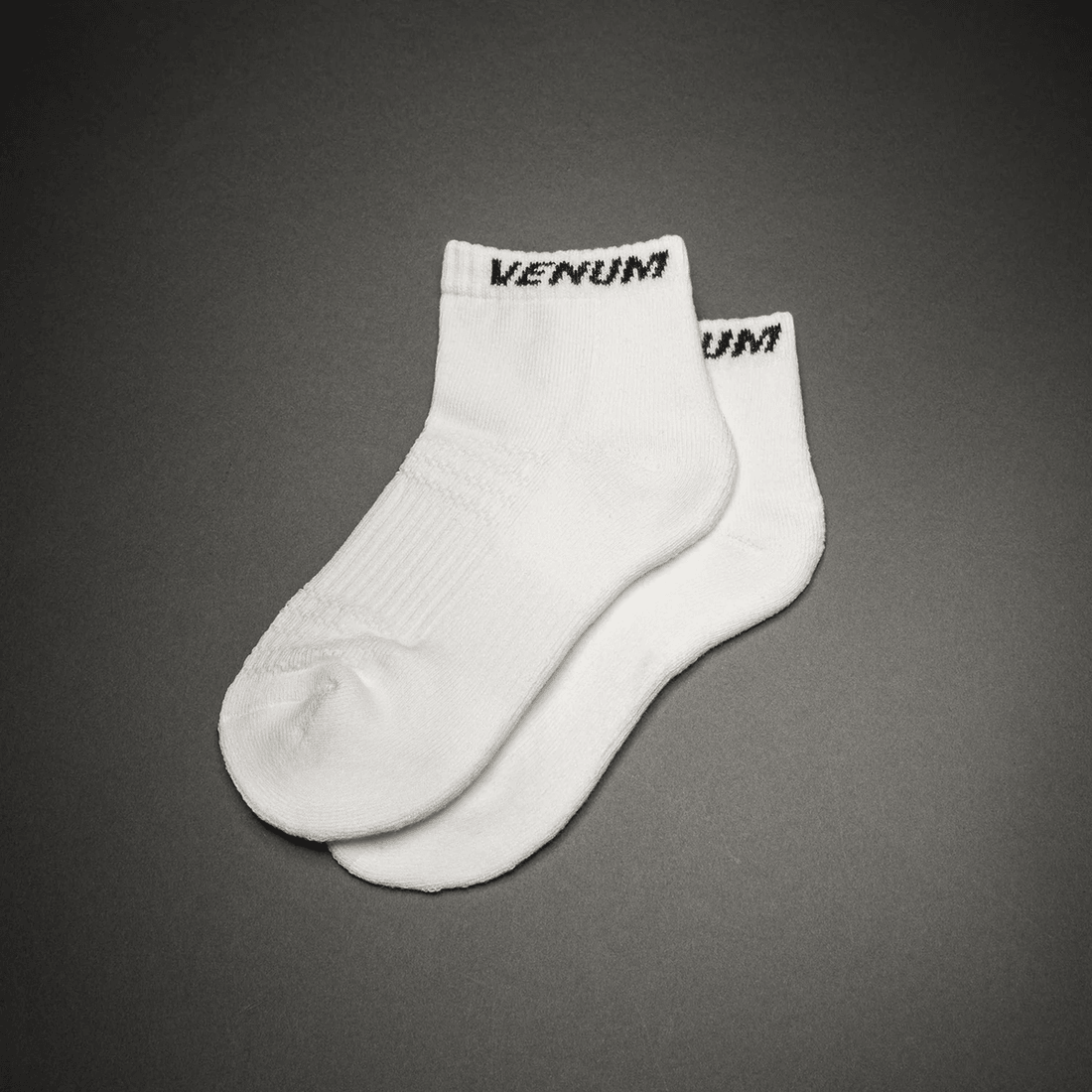 Venum Essential Ankle Socks (Set of 3 pairs) - White/Black