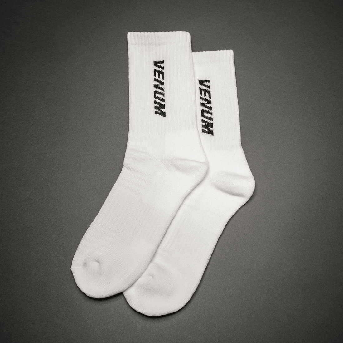 Venum Essential Crew Socks (Set of 3 pairs) - White/Black