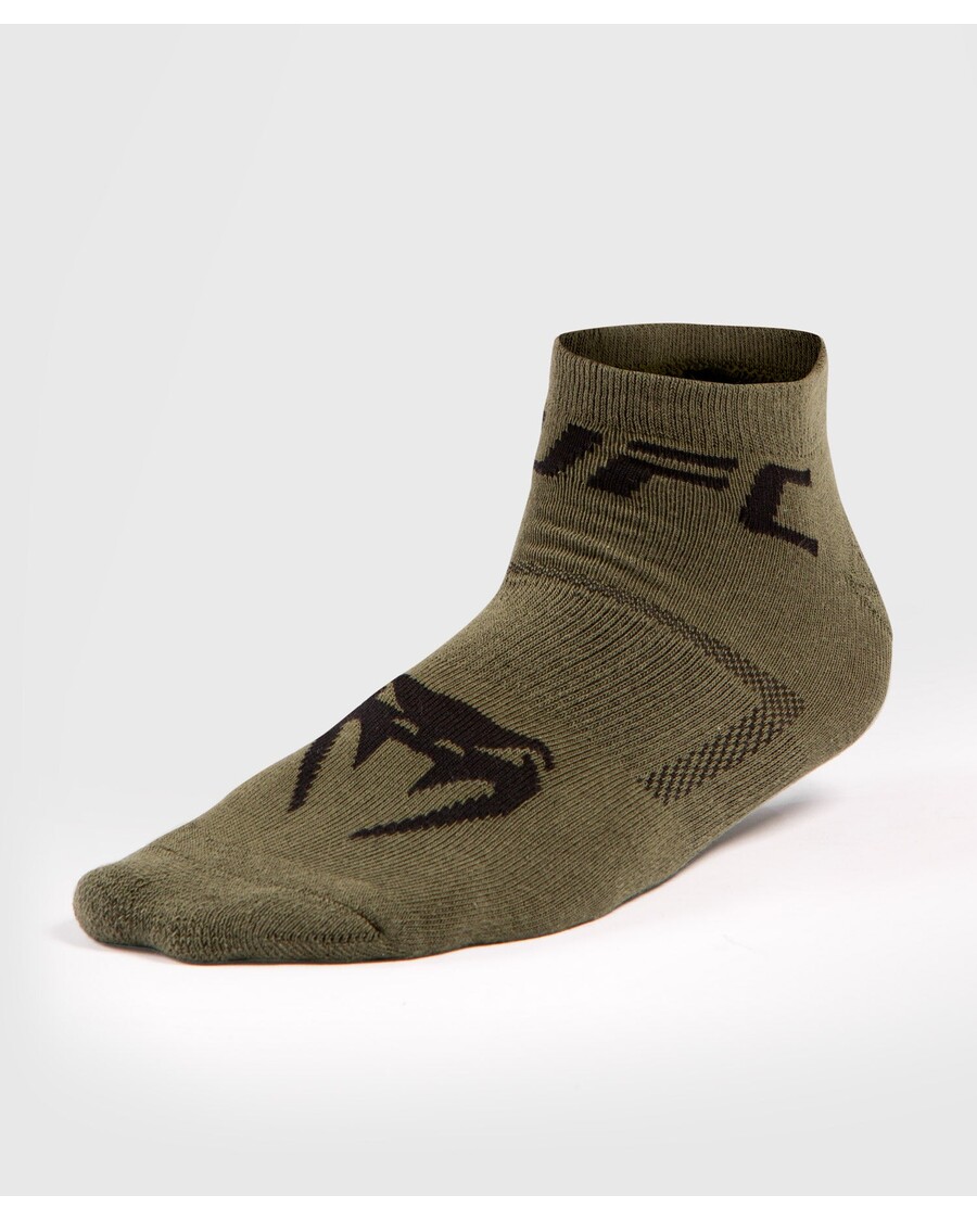 Ufc Venum Autentne Võitlusnädala Unisex Performance Sokkide Komplekt 2 - Khaki