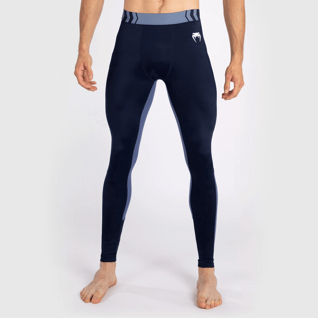 Venum Tempest Men's Spats - Navy Blue/Blue