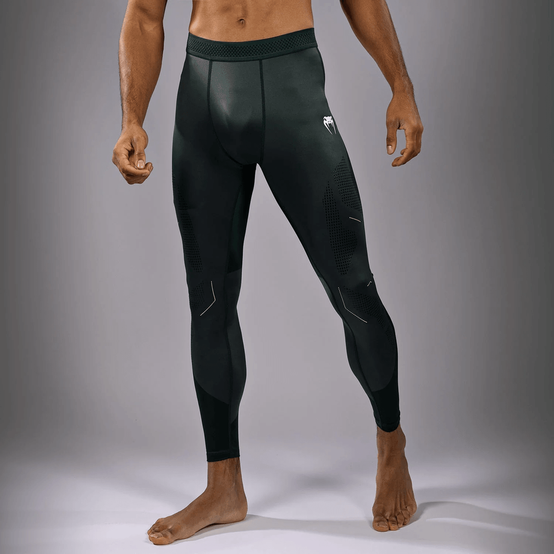 Venum Technical 3.0 Spats - Forest Green