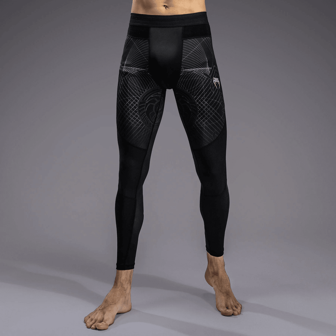 Venum G-Fit Air Men's Spats - Deep Black/Desert Sand