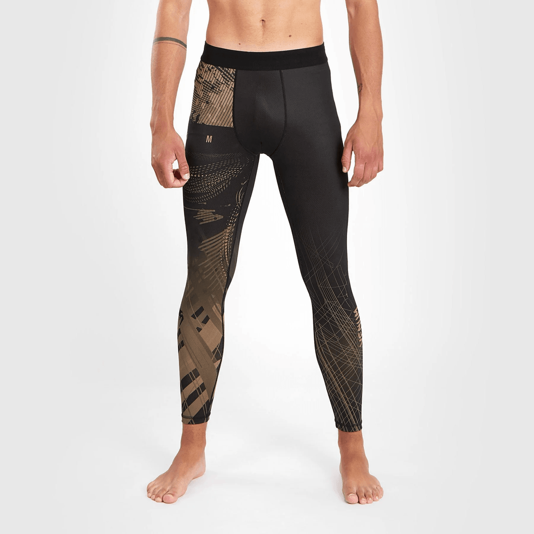 Venum Gorilla Jungle Spats - Black/Sand